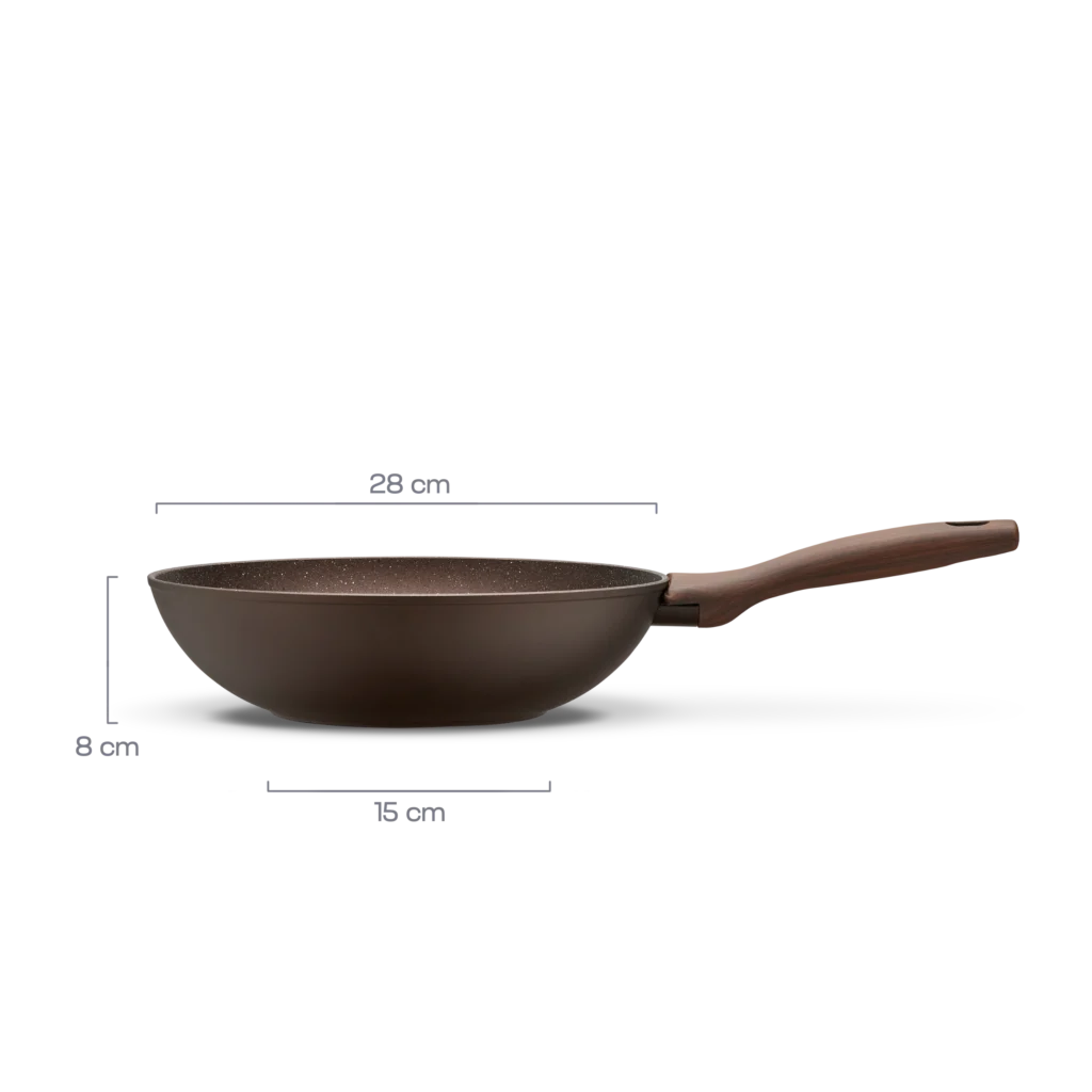 WOK frying pan 28cm, STONE STRONG