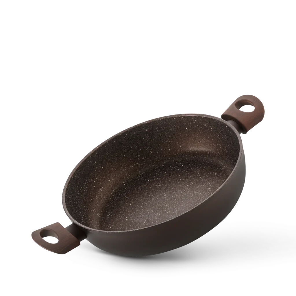 Saute pan / deep skillet 28cm, STONE STRONG