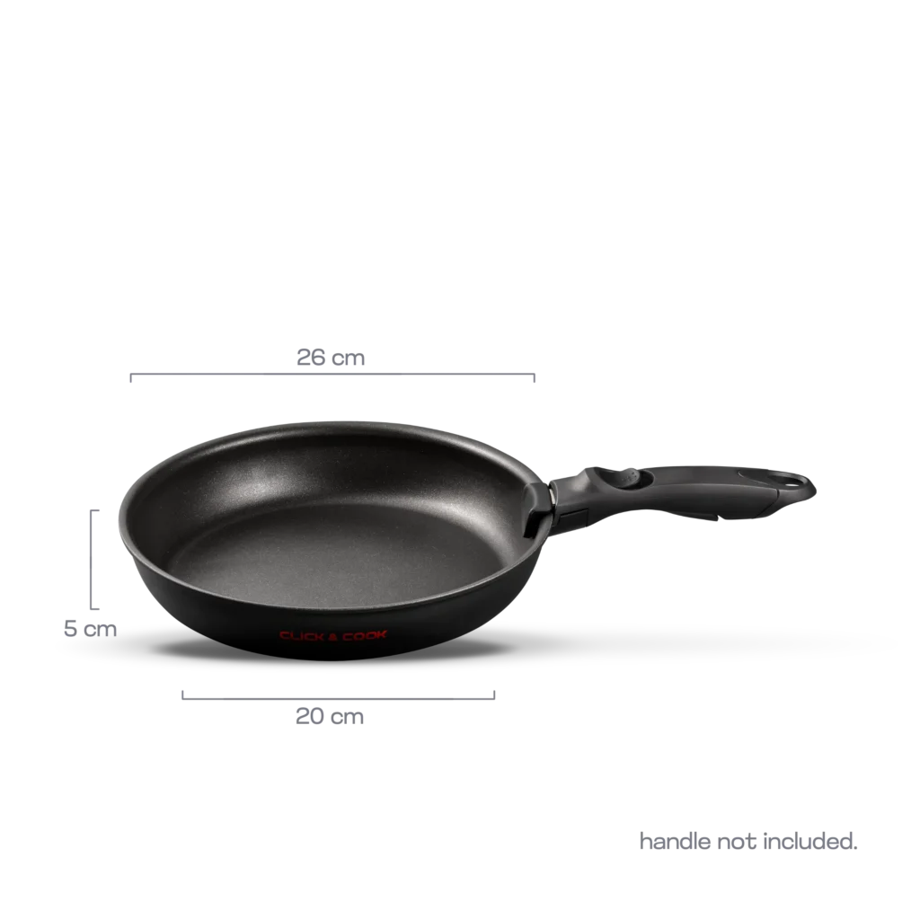 Frying pan 26cm, CLICK & COOK