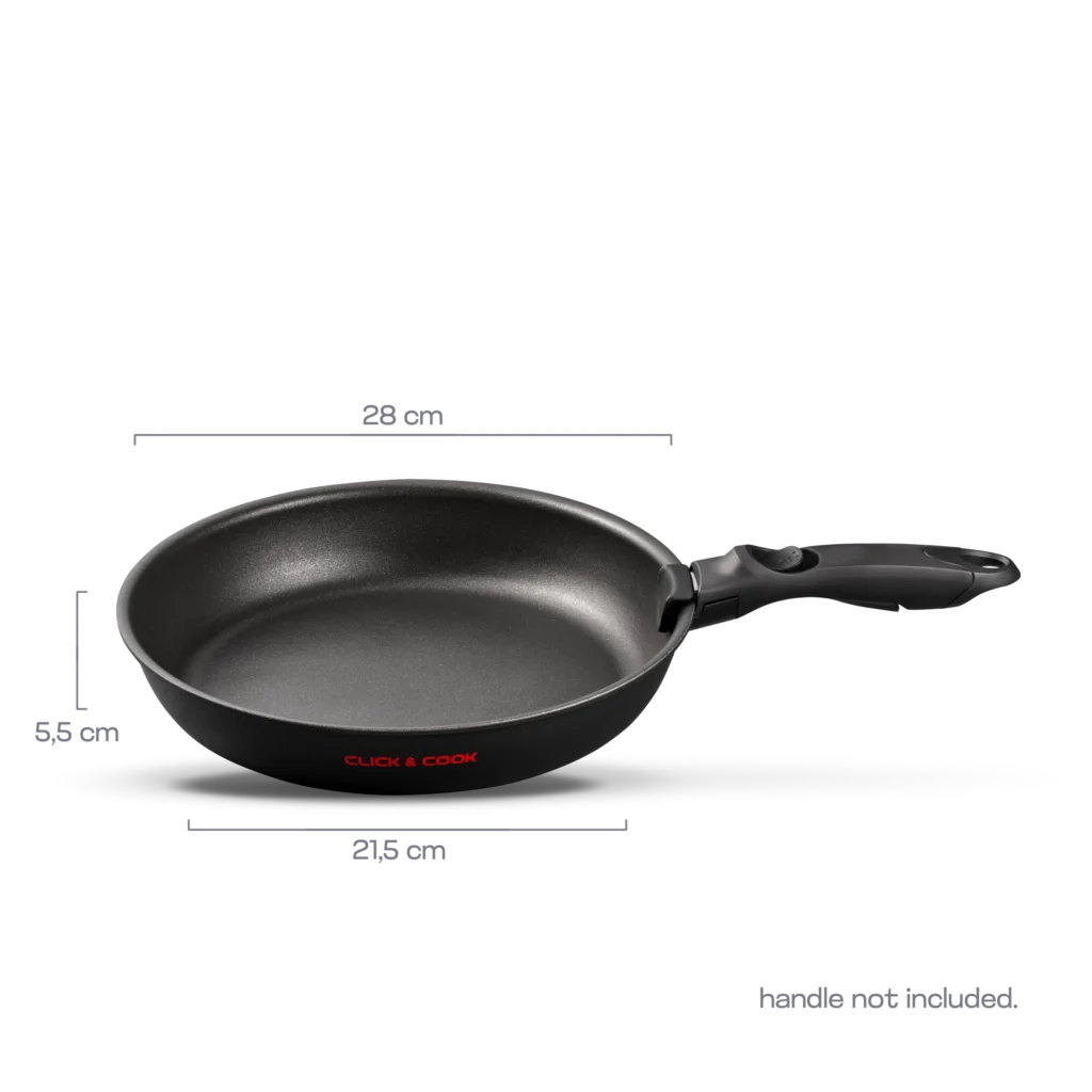 Frying pan 28cm, CLICK & COOK