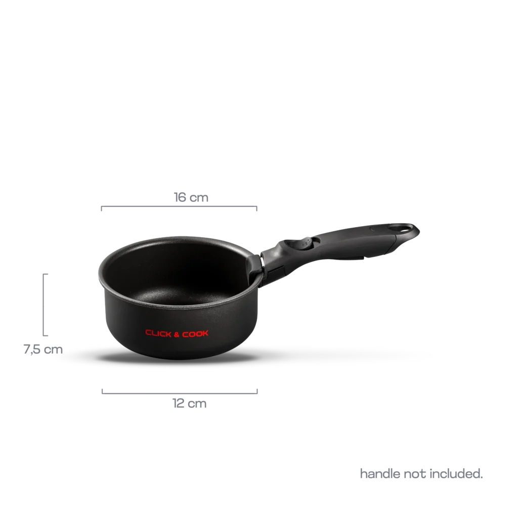 Saucepan 1.8L, Ø 16cm, CLICK & COOK