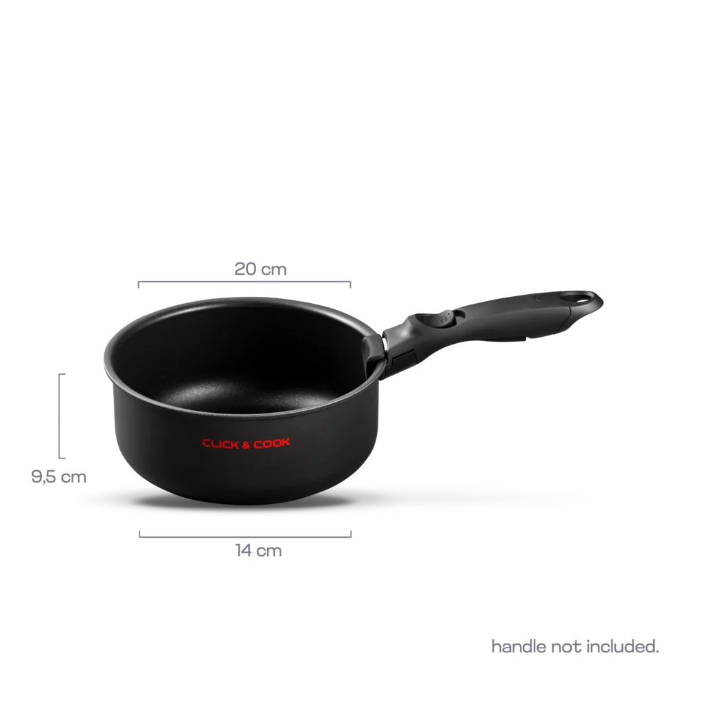 Casserole pot 3.3L, Ø 20cm, CLICK & COOK