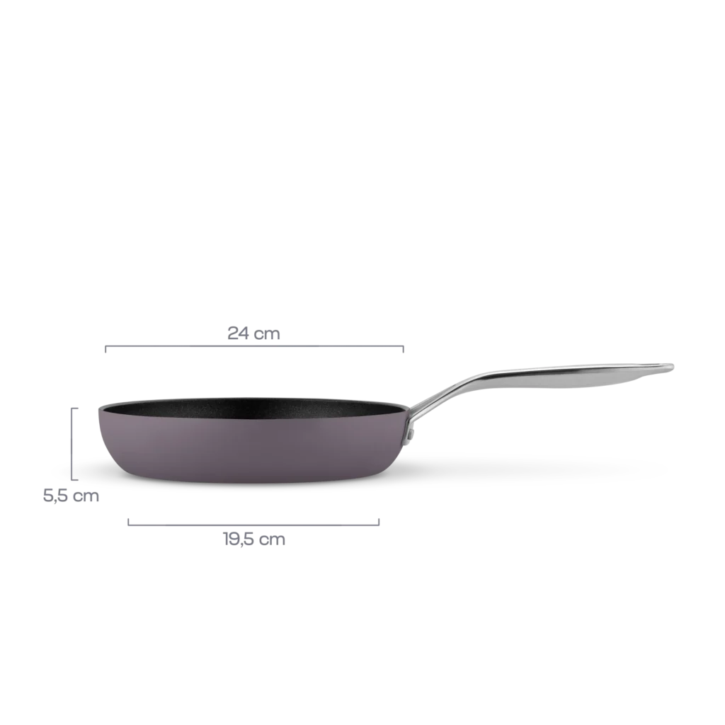 Frying pan 24cm, SIGNATURE mauve
