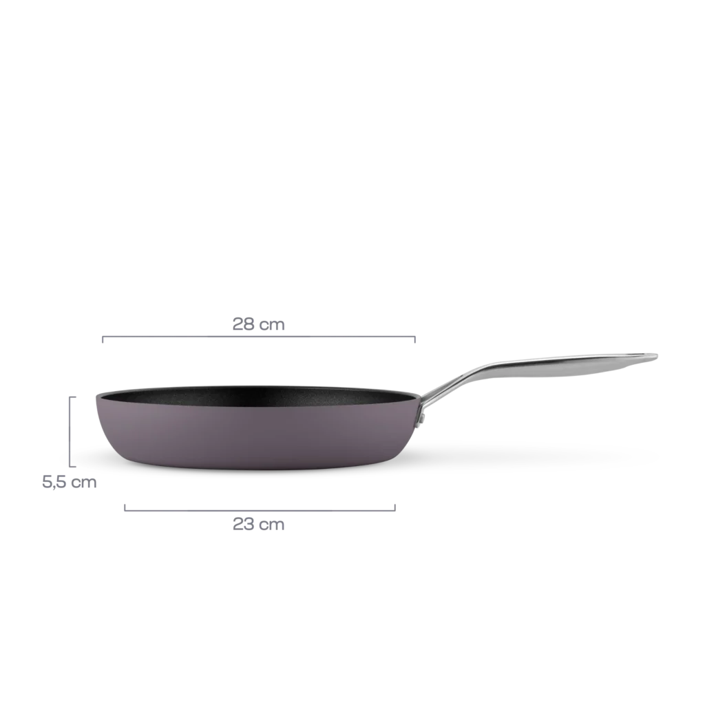 Frying pan 28cm, SIGNATURE mauve