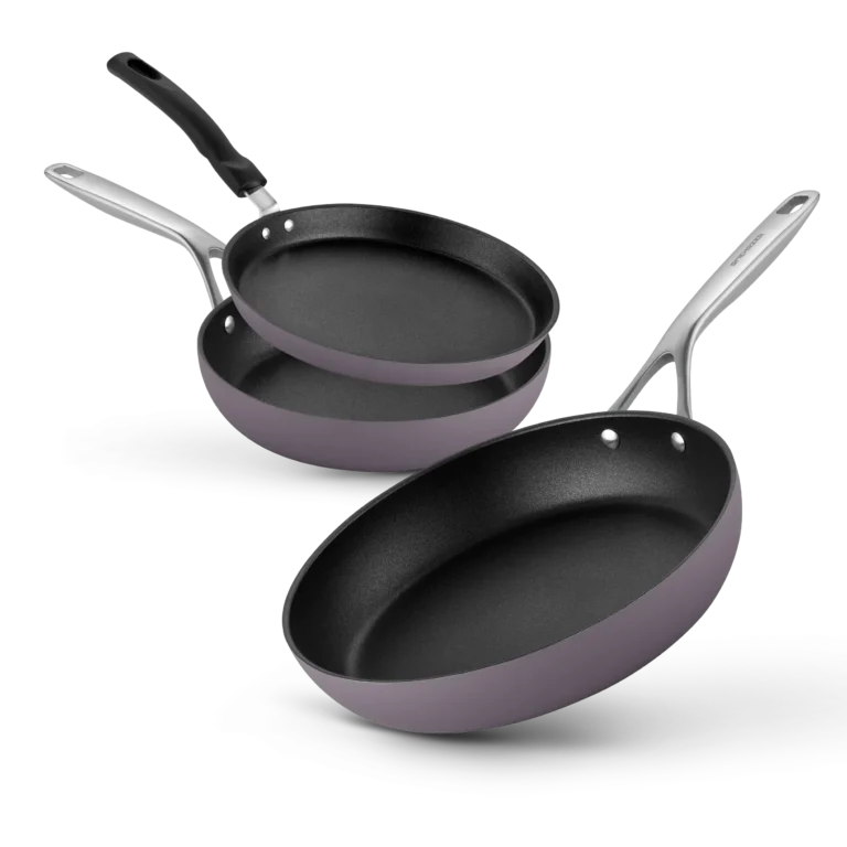 Frying pan SET, SIGNATURE mauve, 3-pcs