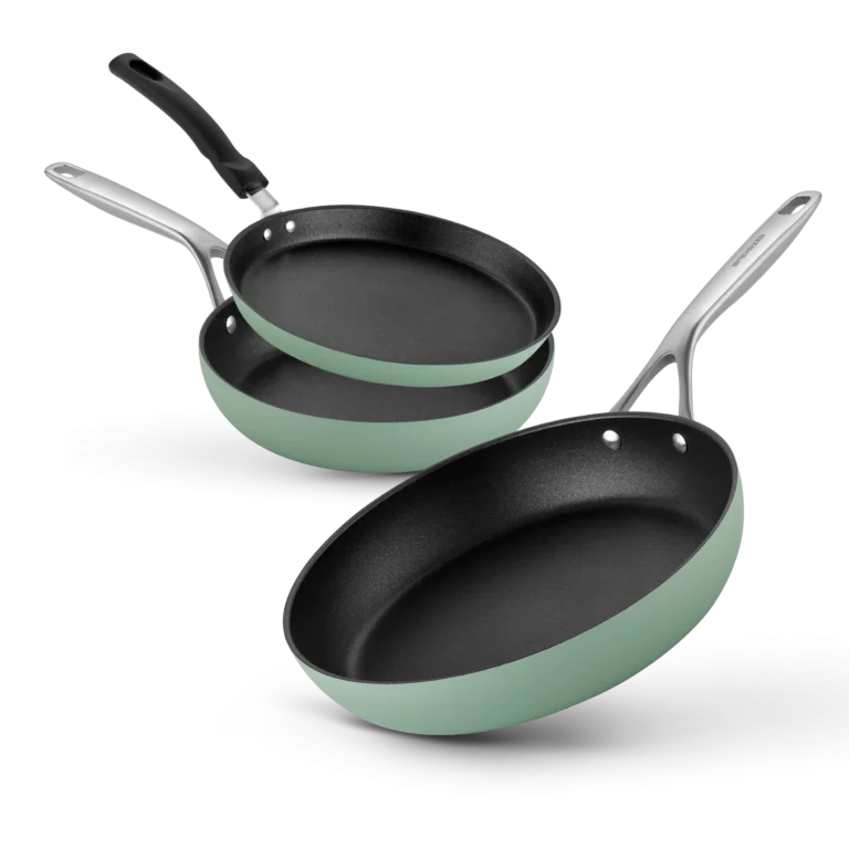 Frying pan SET, SIGNATURE green, 3-pcs