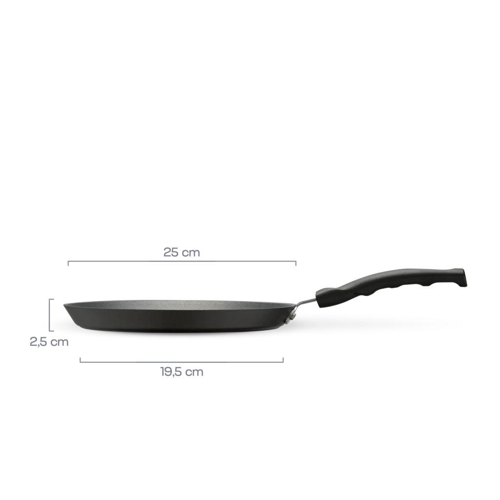 Crepe frying pan 25cm, DIAMOND BLACK