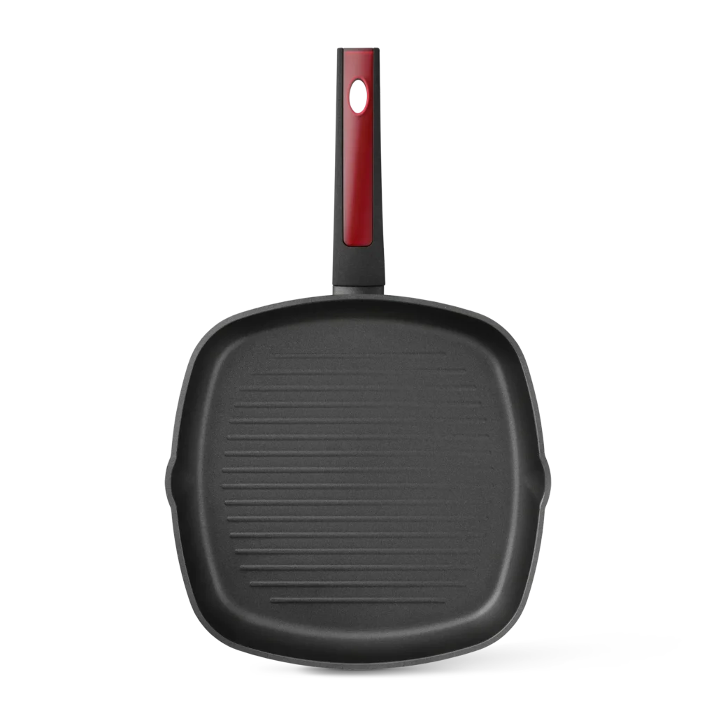 Griddle frying pan 28x28cm, DIAMOND BLACK