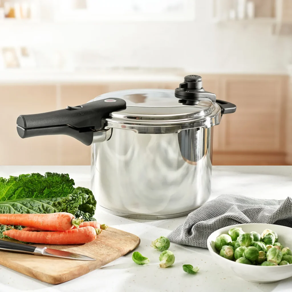 Pressure cooker 8.0L, Ø 24cm, Stainless steel 18/10