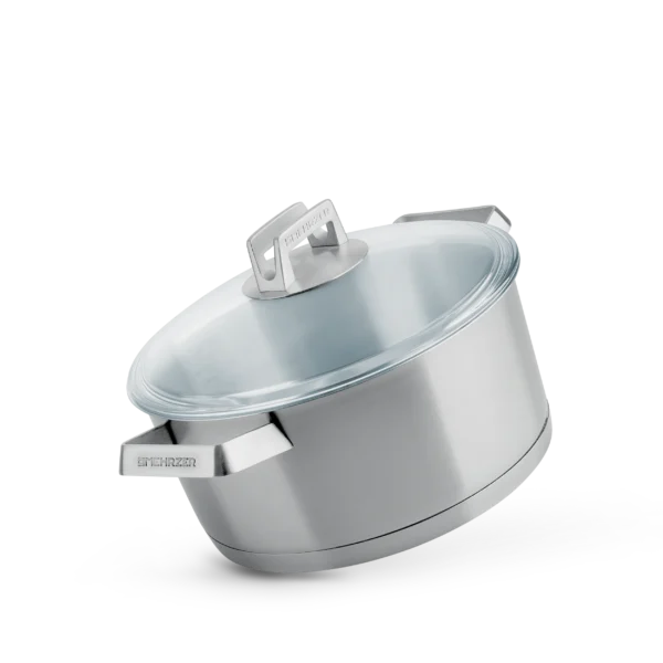 Casserole pot 4.4L, Ø 24cm, lid included, Stainless steel 18/10