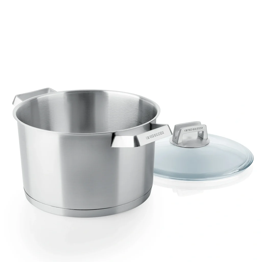 Cooking pot 6.0L, Ø 24cm, lid included, Stainless steel 18/10