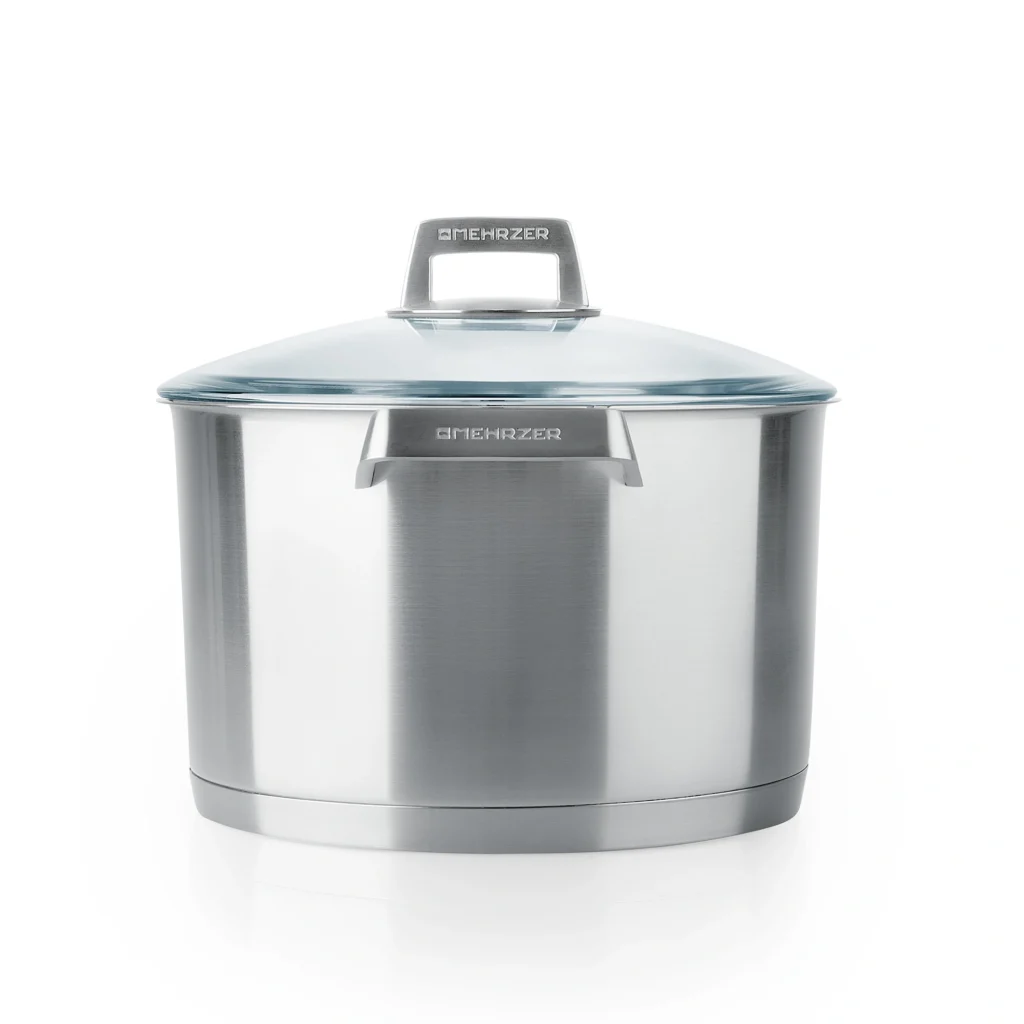 Cooking pot 6.0L, Ø 24cm, lid included, Stainless steel 18/10
