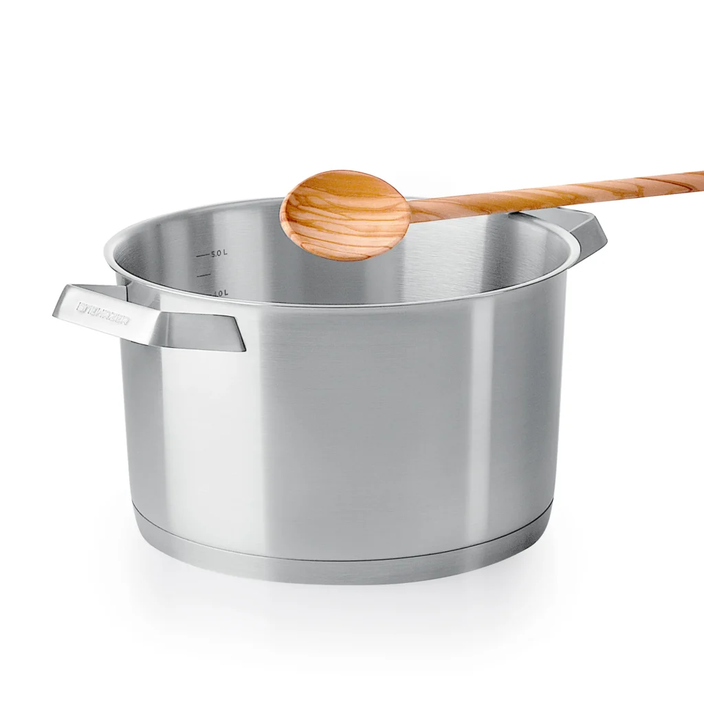 Cooking pots SET, Stainless steel 18/10 - 9 pcs