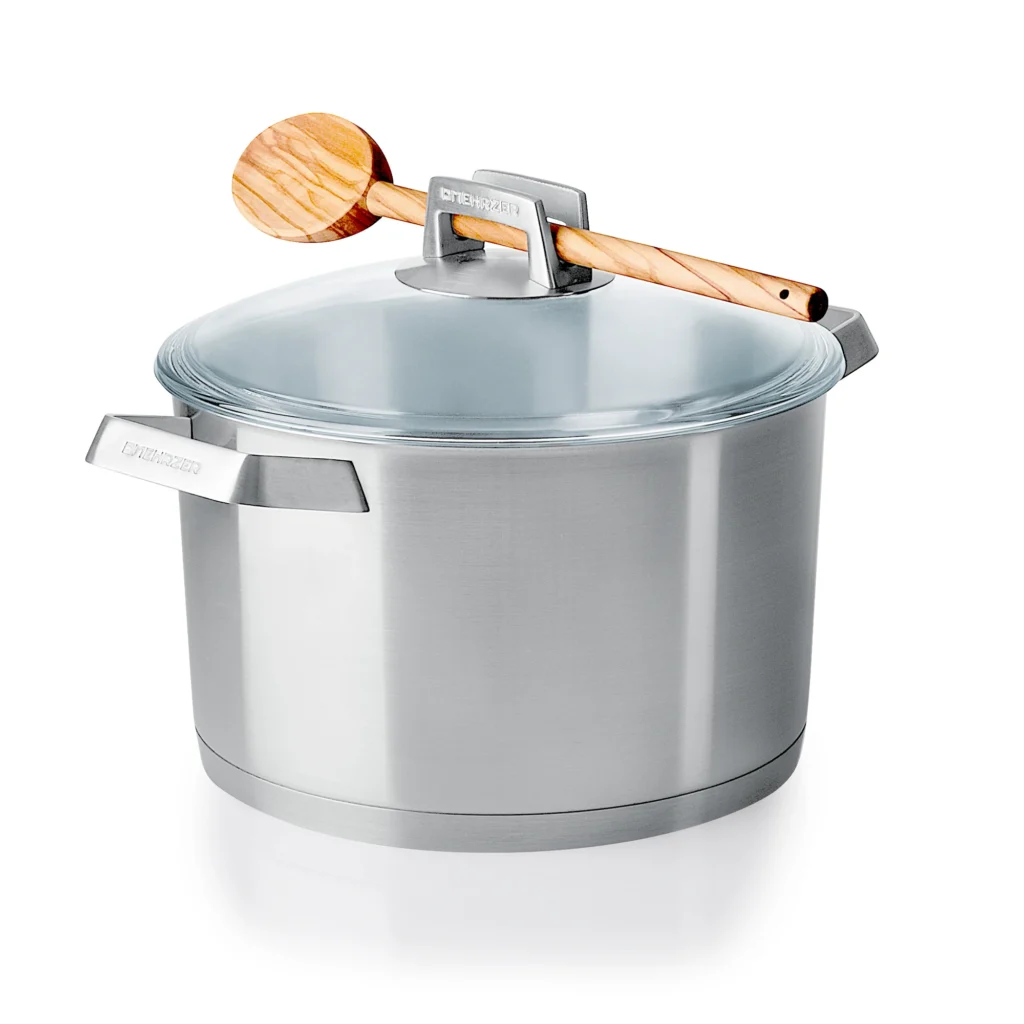 Cooking pots SET, Stainless steel 18/10 - 9 pcs
