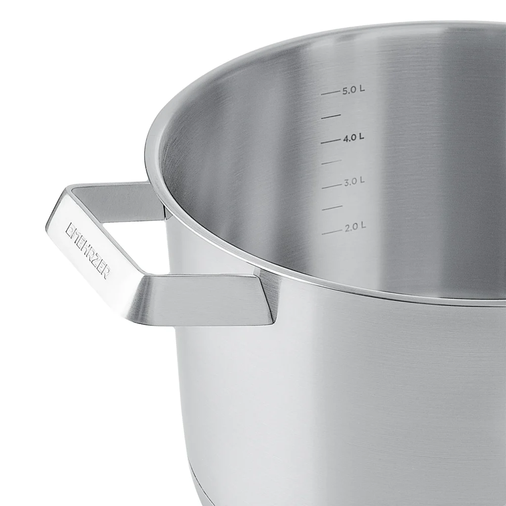Cooking pots SET, Stainless steel 18/10 - 9 pcs