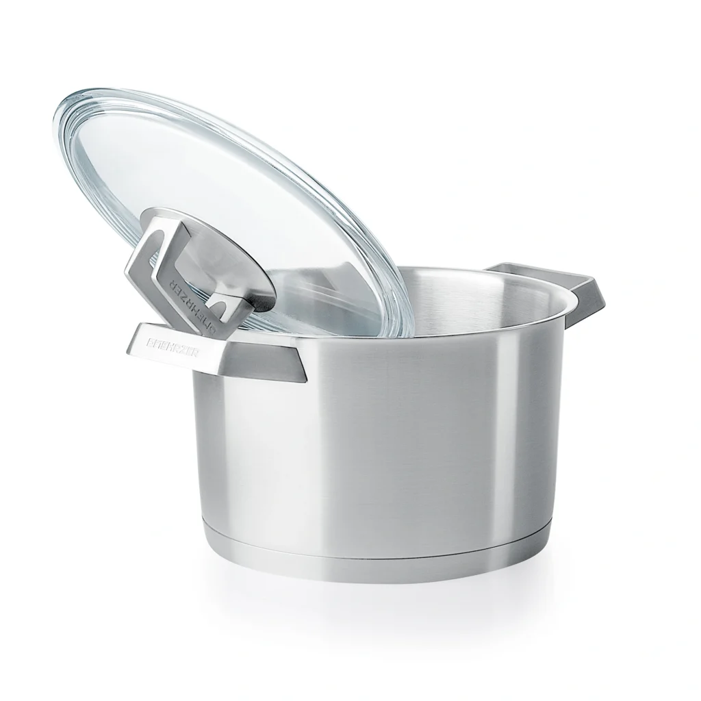 Cooking pots SET, Stainless steel 18/10 - 9 pcs