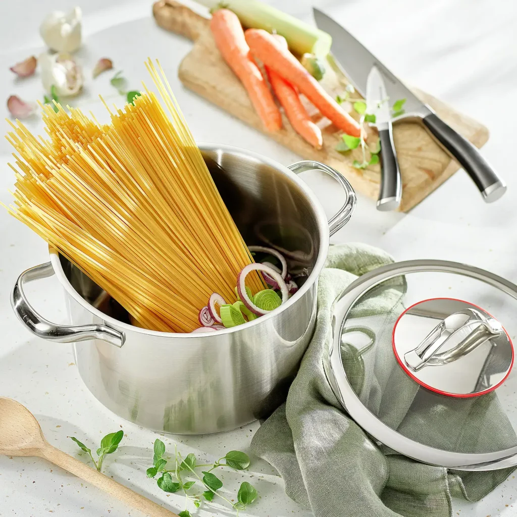 Pot SET, Stainless steel 18/10 - 7 pcs
