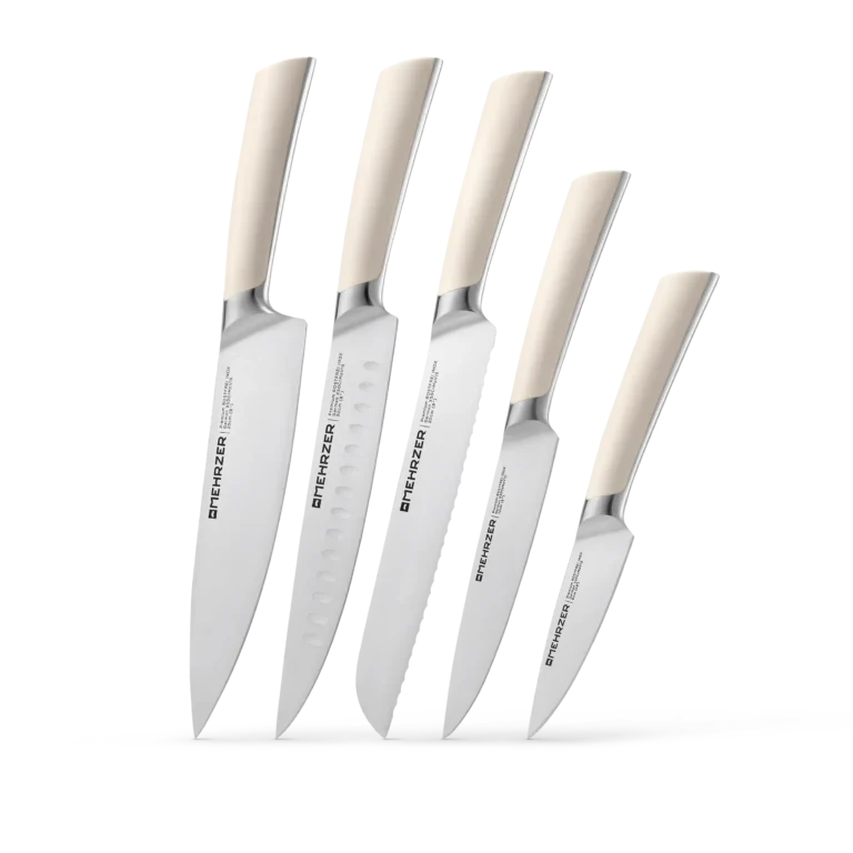 Kitchen knife SET, German steel, PROCHEF - 5 pcs