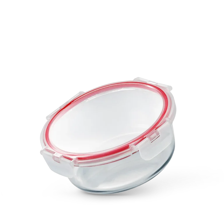 Roaster and food storage container, 930 ml round, BAKE&LOCK