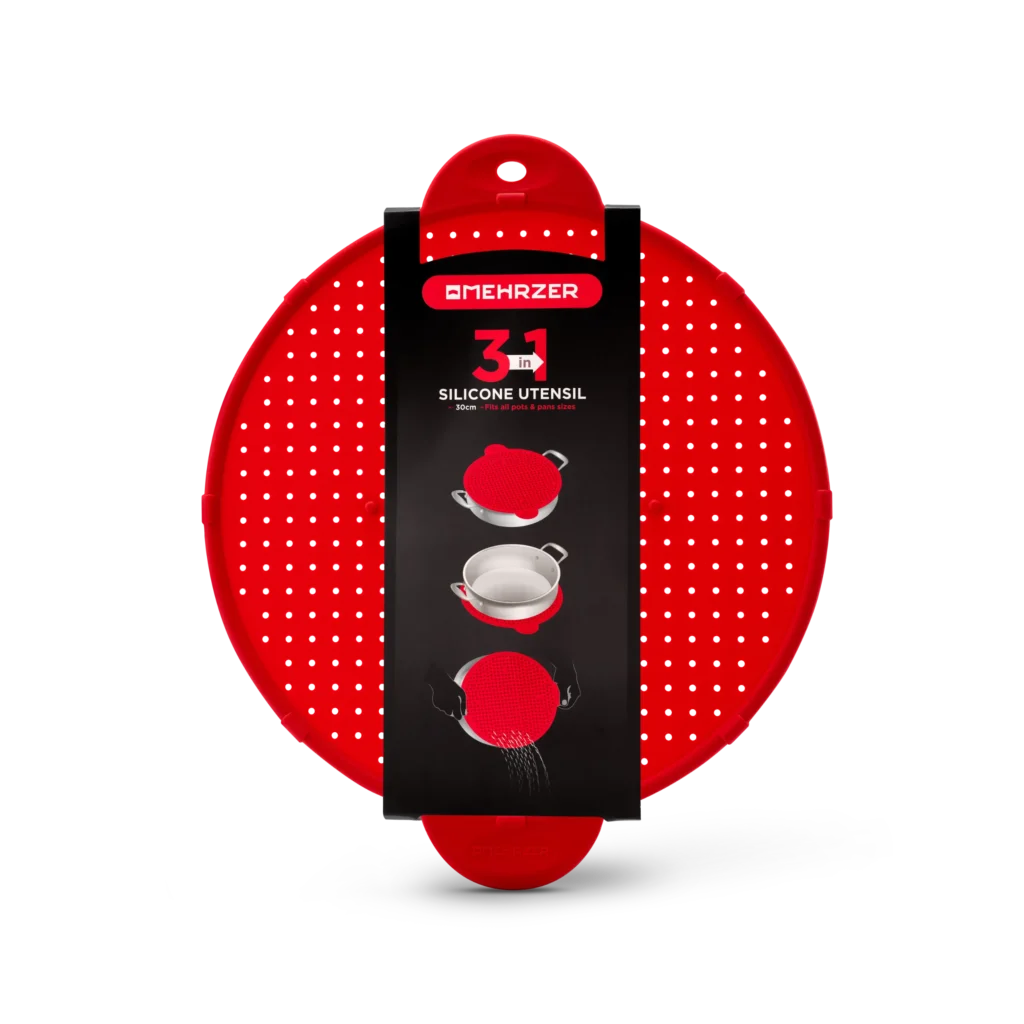 Silicone kitchen helper RED