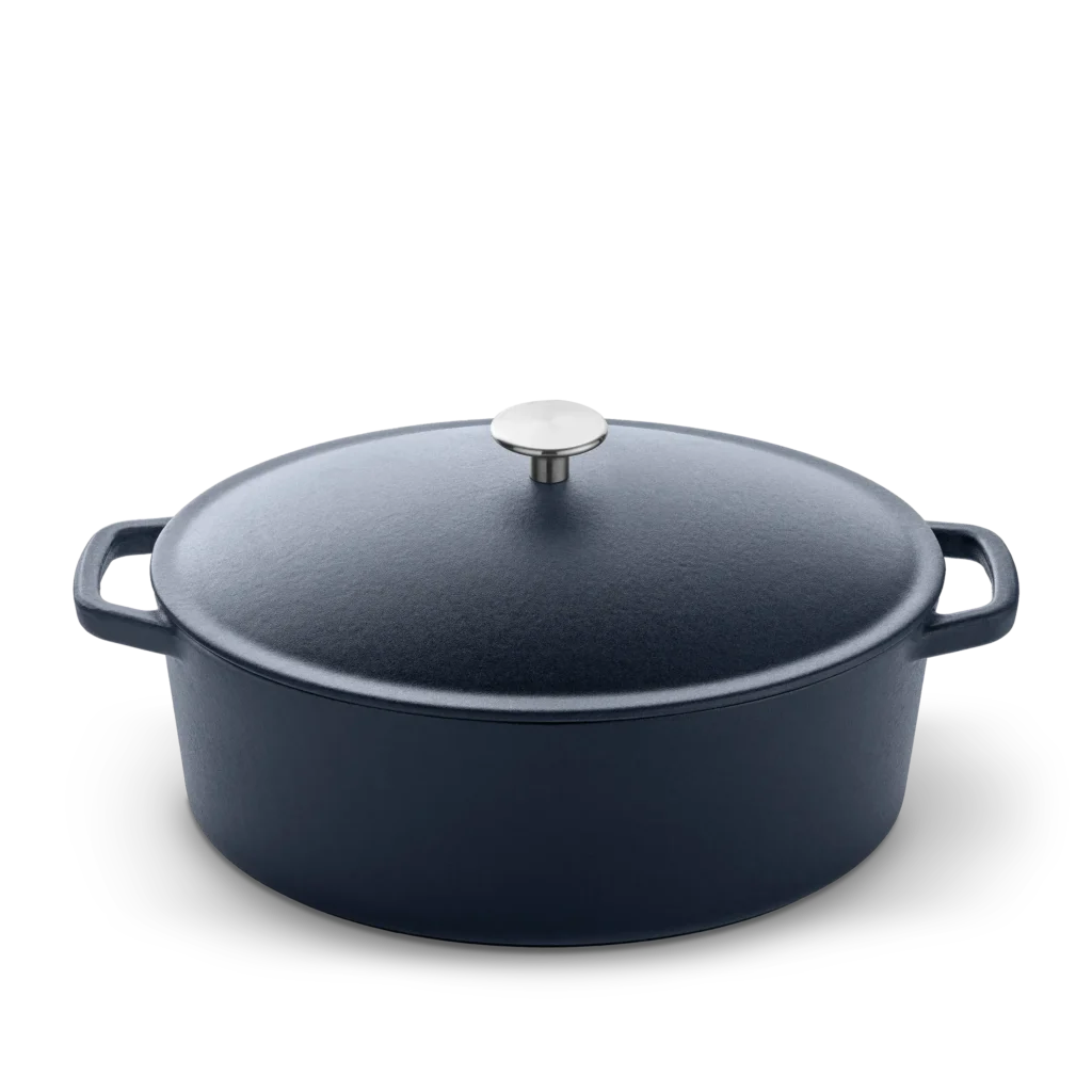Roaster/cooking pot 4.7L, Ø 26cm, round, lid included, CAST ROYALE