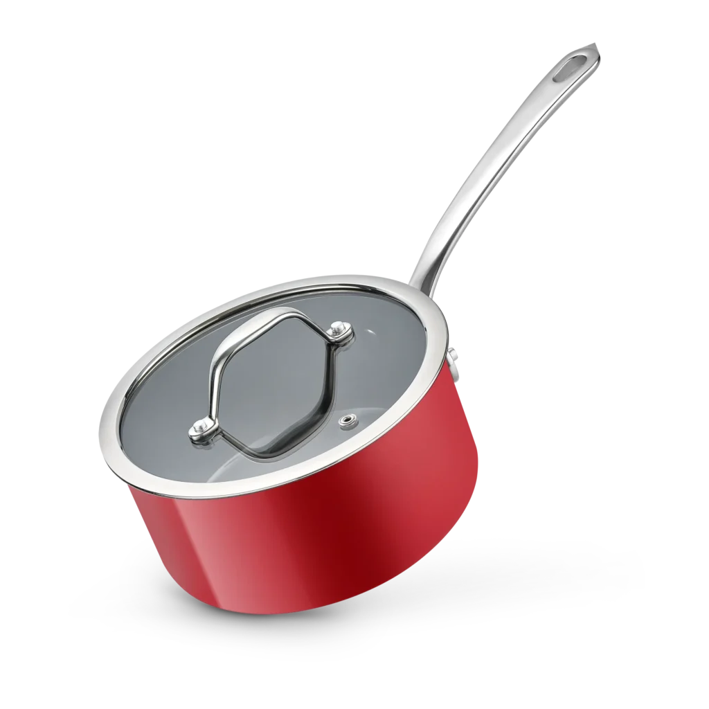 Saucepan 2.0L, Ø 16cm, EMAILLE SUPERIORE RED