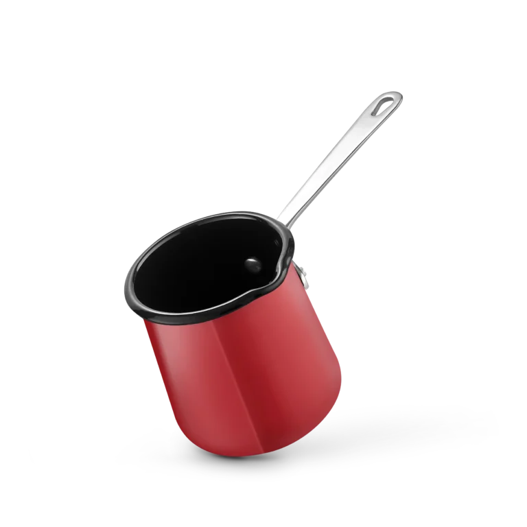 Milk/coffee pot 400ml, EMAILLE SUPERIORE RED