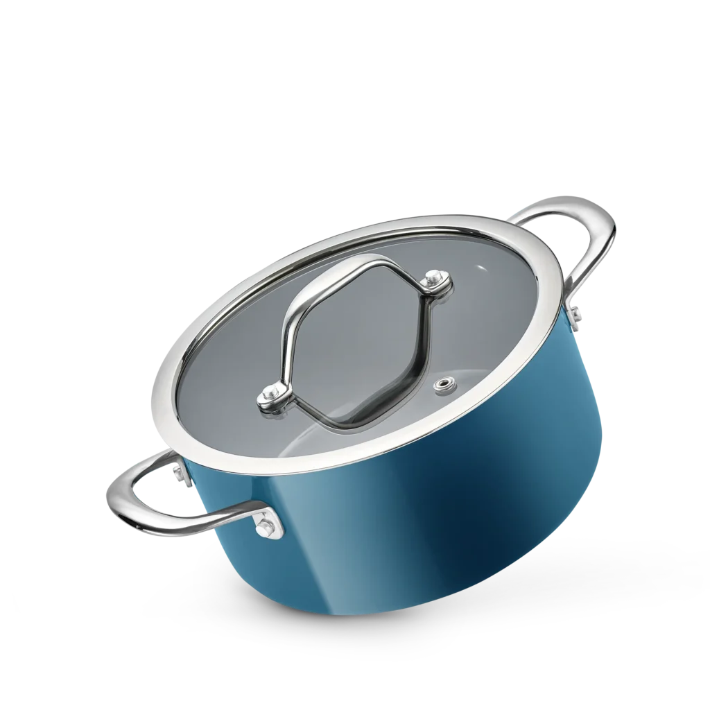 Cooking pot 3.7, Ø 20cm, EMAILLE SUPERIORE BLUE
