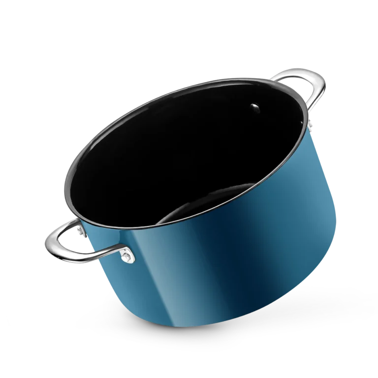 Cooking pot 6.3L, Ø 24cm, EMAILLE SUPERIORE BLUE